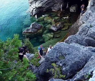 EXPLORE HIDDEN CAVES/GROTTO